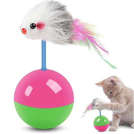 Cat Toys Set – Mouse & Teasing Interactive Pet Toys