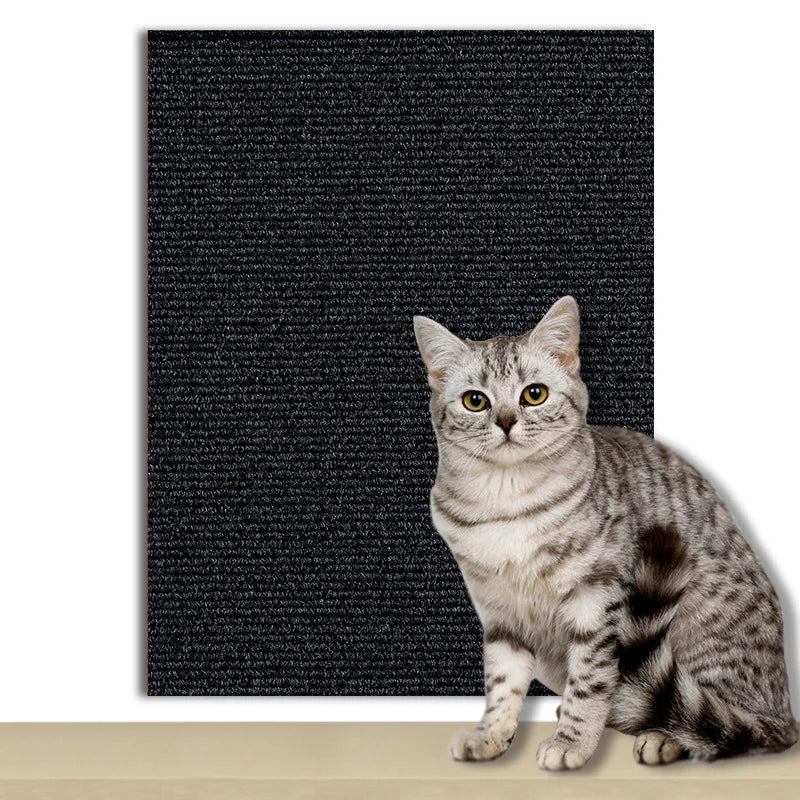 7 Colors Cat Scratcher Sofa Protector Cats Scratcher Pad Board Protection Trimmable Self-adhesive Carpet DIY Cat Scratch Mat - WTN Essentials
