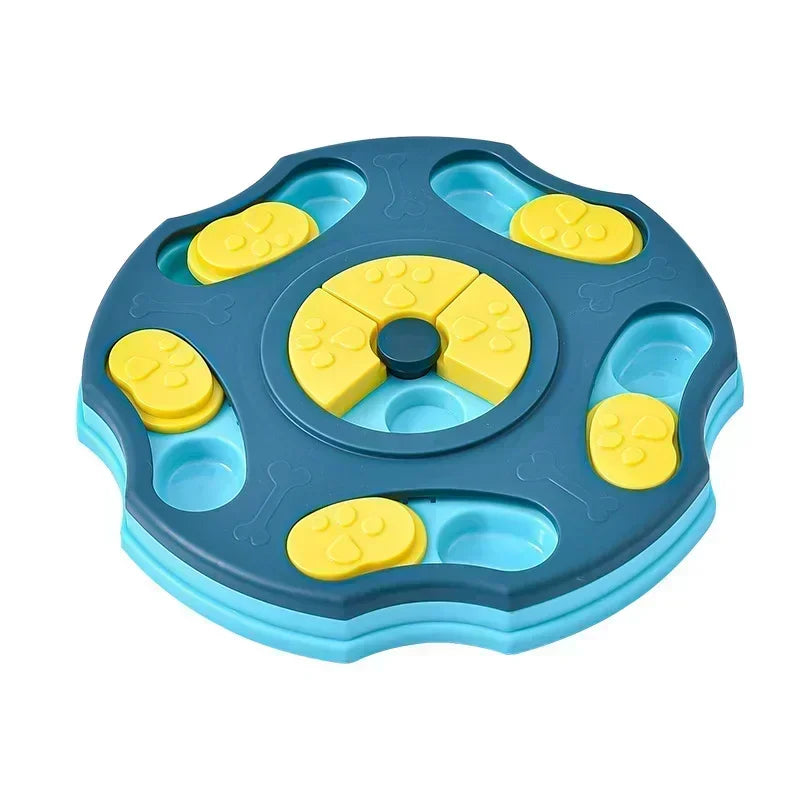 Dog Puzzle Slow Feeder Toy – Interactive IQ Food Dispenser