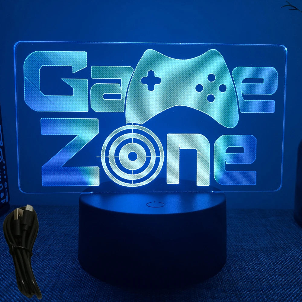 Custom gamer room decoration