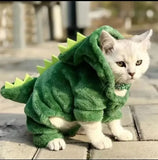 Pet Halloween Clothes – Dinosaur Cosplay Outfit