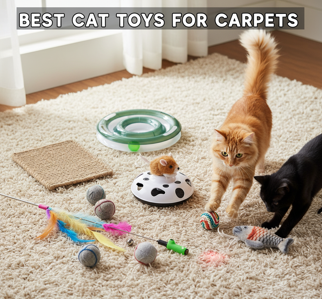 Best Cat Toys That Work on Carpet