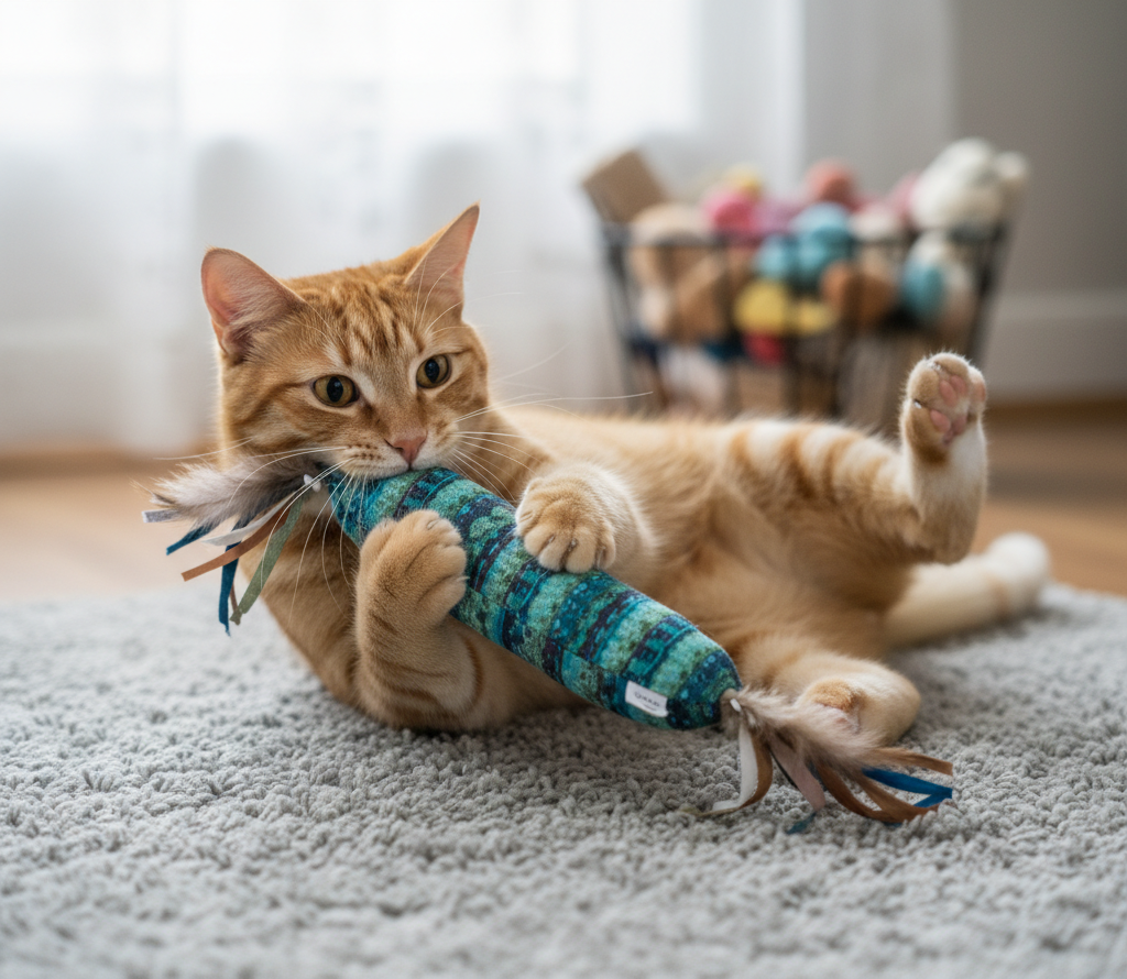 Top Cat Toys for Bunny Kicking – Best Kicker Toys for Cats