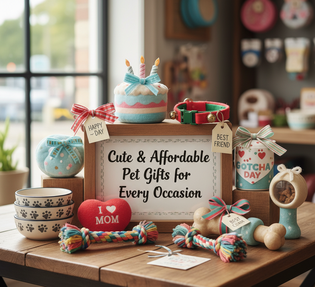 Cute and Affordable Pet Gifts for Every Occasion