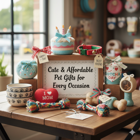 Cute and Affordable Pet Gifts for Every Occasion