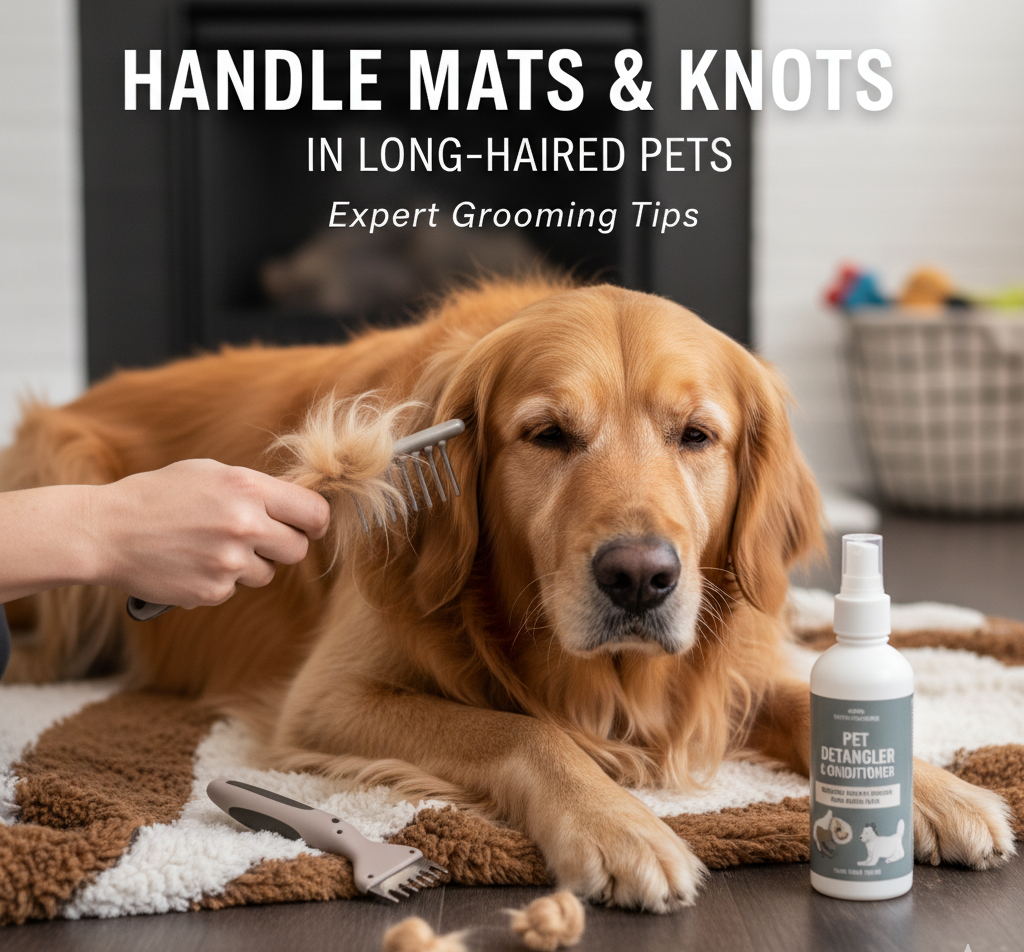 How to Handle Mats and Knots in Long-Haired Pets?
