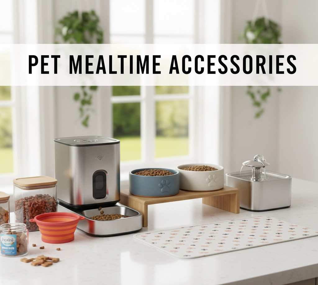 10 Pet Mealtime Accessories Every Dog and Cat Owner Needs
