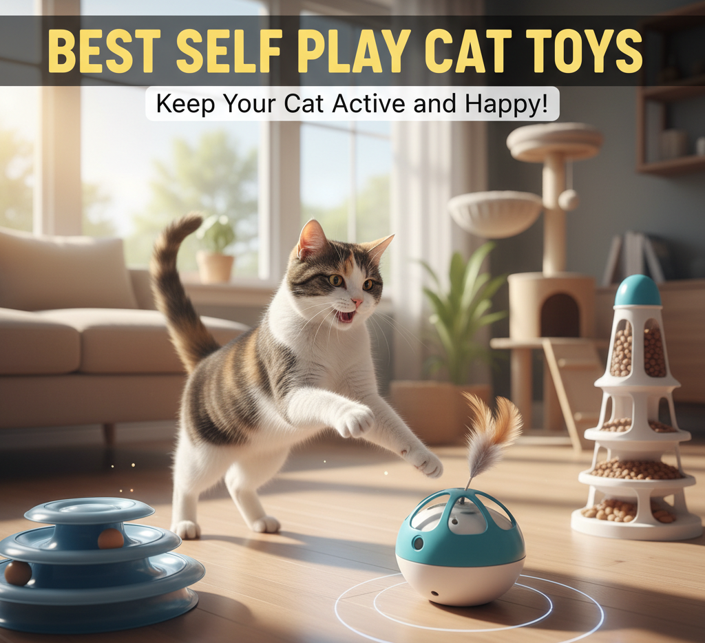 Best Self Play Cat Toys to Keep Your Cat Active and Happy