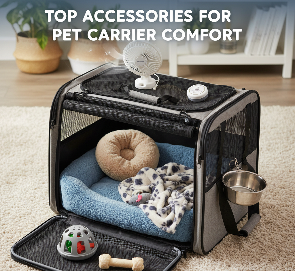 Top Accessories to Add Inside Your Pet Carrier for Comfort