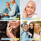 Halal Marine Collagen Gummies for Anti-Aging, Hair, Skin & Nails