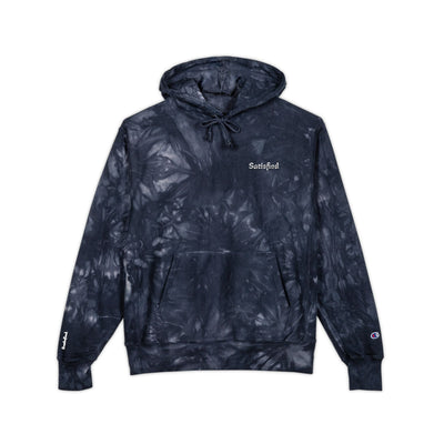 Tie-Dye Champion Hoodie - Cozy and Stylish Unisex Embroidered Sweater
