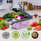 16-in-1 Multifunctional Vegetable Chopper – Onion Chopper, Slicer, Dicer & Grater