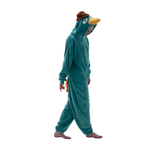 Green Animal Onesie Halloween Costume for Adults