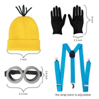 4-Piece Halloween Costume Set for Men & Women