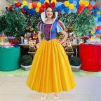 Women’s Princess Halloween Costume Dress with Headband