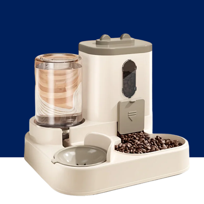 2 in 1 Fully Automatic Pet Food & Water Dispenser