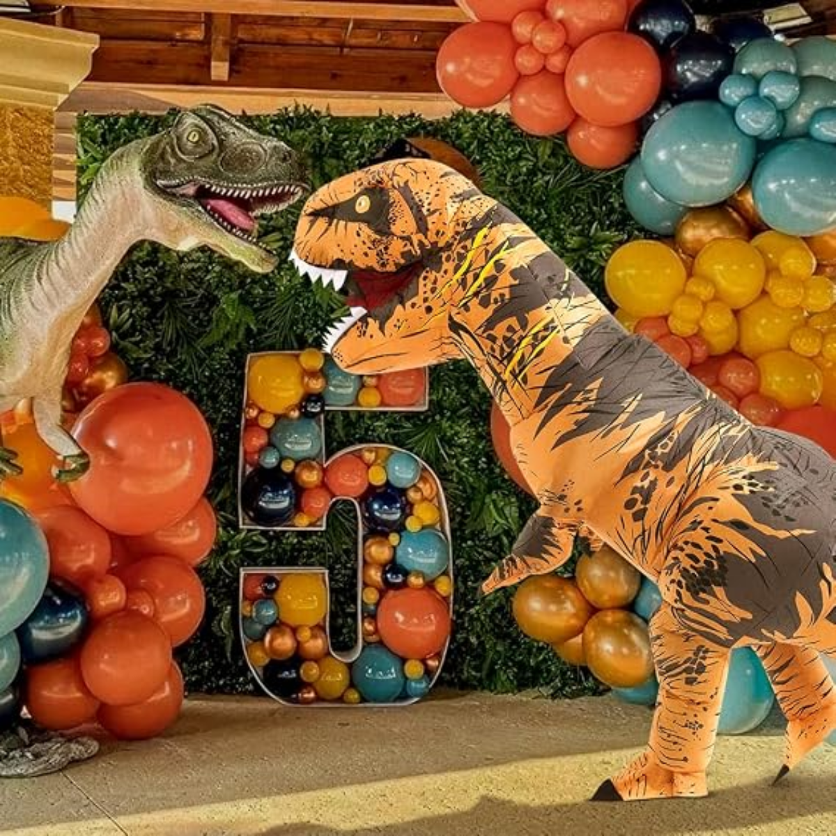 Inflatable Dinosaur Halloween Costume for Adults