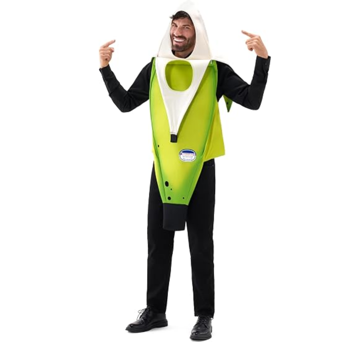 Green Banana Halloween Costume for Adults