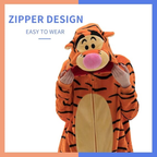 Orange Animal Onesie Halloween Costume for Adults