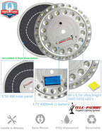 TelePatriot 600 Series Solar Flagpole Light - 600 Lumen IP65 LED
