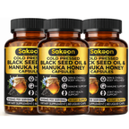 Black Seed Oil & Manuka Honey Capsules | Halal Immune Support