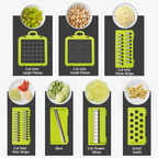 16-in-1 Multifunctional Vegetable Chopper – Onion Chopper, Slicer, Dicer & Grater