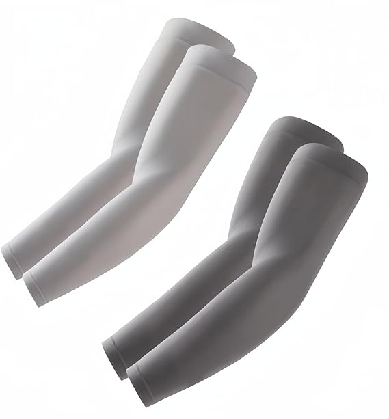 Arm Sleeves, Cooling UV Sun Protection Sports Compression for Men/Women