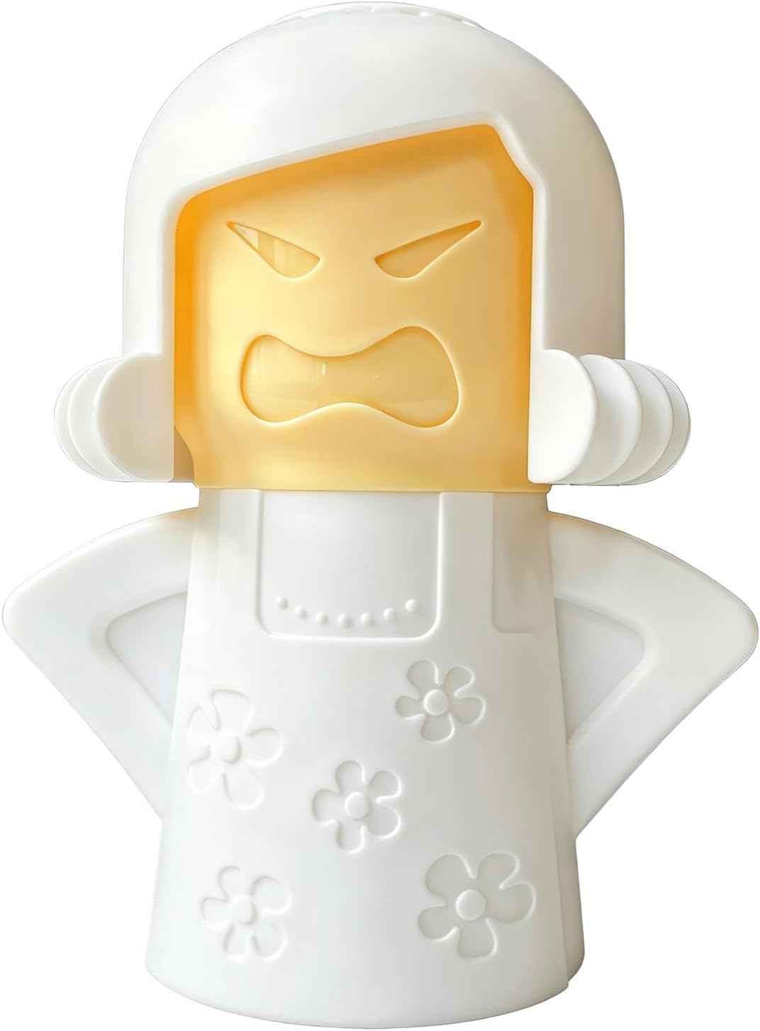 Angry Mom Microwave Cleaner, Mad Mama Microwave Steam Cleaner, Just Add Vinegar and Water, Easily Cleans the Crud in Minutes