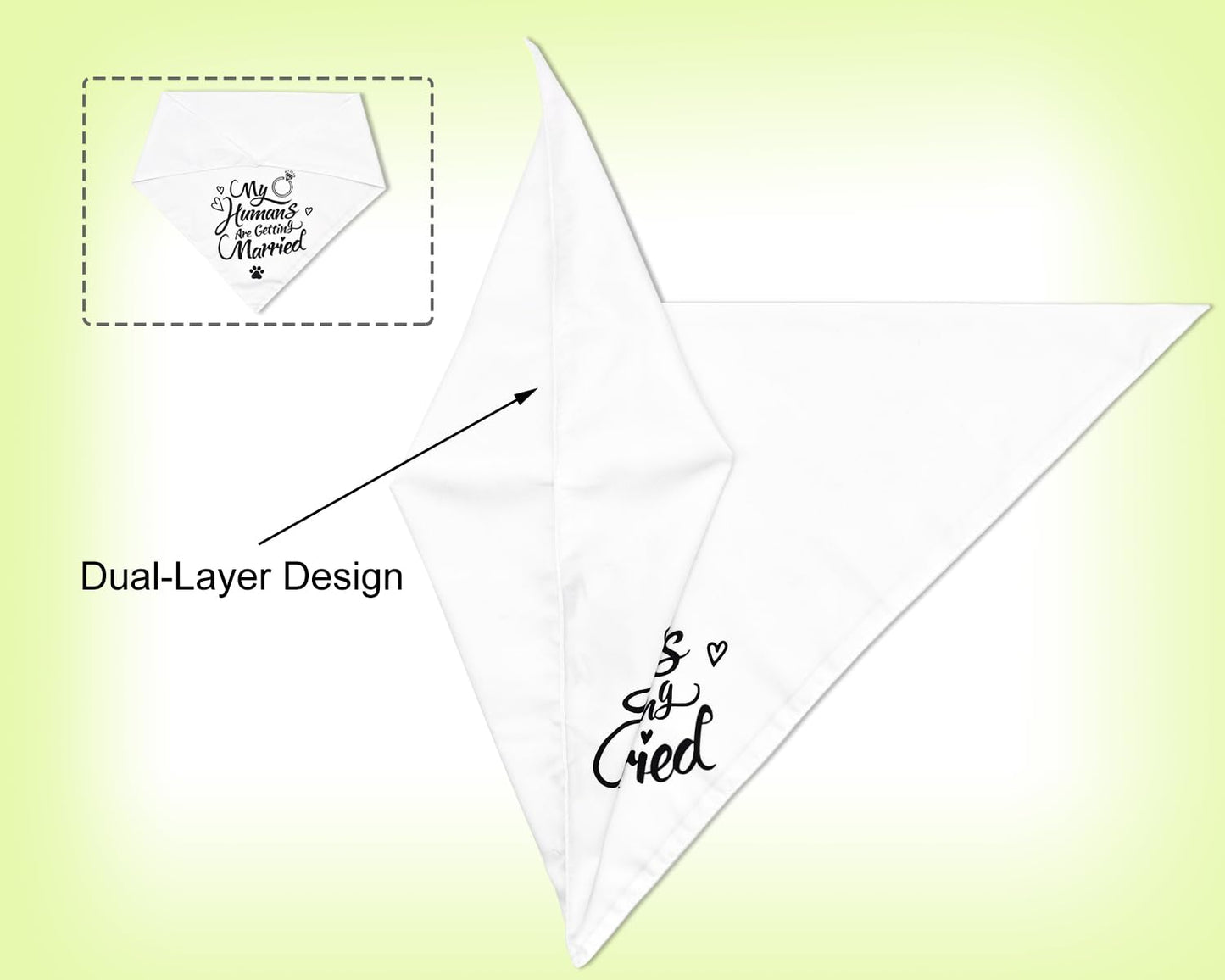 2PCS Christmas Dog Bandanas – Red and Green Plaid with Tassels