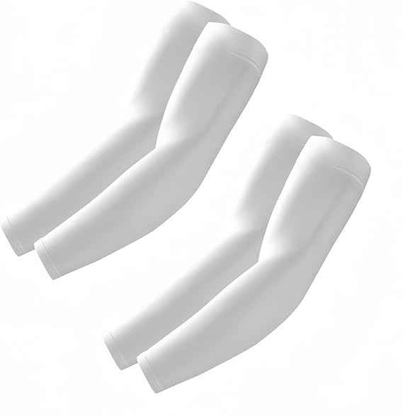 Arm Sleeves, Cooling UV Sun Protection Sports Compression for Men/Women