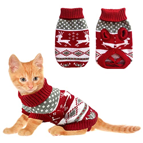 Vehomy Cat & Dog Christmas Sweater – Cozy Winter Knit