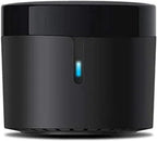 BroadLink RM4mini Smart Remote Hub - WiFi IR Blaster for TV Remote, Smart AC Controller, Works with Alexa/Google Home/IFTTT | TV Smart Remote Works with Alexa/Google Home/IFTTT, 360° 38KHz IR Blaster, Voice Control, Only Support 2.4GHz WiFi