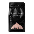 Purest Peak Fine Grain Himalayan Pink Salt – Pure Gourmet Food Grade Chef Salt, Fine Grain Sea Salt, Natural Rock Salt, Kosher, Vegan, and Gluten Free
