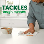 Bounty Paper Towels Quick Size, White, 16 Family Rolls = 40 Regular Rolls