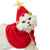 ANIAC Pet Christmas Costume – Cozy Cloak & Hat Set for Cats and Small Dogs
