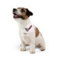 Patriotic Dog Bandana, Dog Accessory, Pet Gift, Holiday Pet Apparel, USA Dog Scarf, Fourth of July Bandana