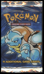 1999 Pokémon Base Set Booster Packs - Set of 3 - Full Art Set