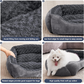 JOEJOY Cat Couch Bed – Soft Orthopedic Cat Sofa Bed for Kneading