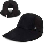 Ponyflo Sunblocker Wide Brim Hat, Patented Women’s Ponytail Sun Hat for Adults, UPF 50 Sun Protection