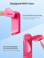 JISULIFE 3 IN 1 Handheld Mini Fan - Portable Fan & Power Bank & Flashlight, 19H Max Cooling, USB Rechargeable, Pocket-Sized for Travel, Cruise, Concerts, Makeup, 2026 Summer Gifts for Women