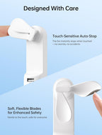 JISULIFE 3 IN 1 Handheld Mini Fan - Portable Fan & Power Bank & Flashlight, 19H Max Cooling, USB Rechargeable, Pocket-Sized for Travel, Cruise, Concerts, Makeup, 2026 Summer Gifts for Women
