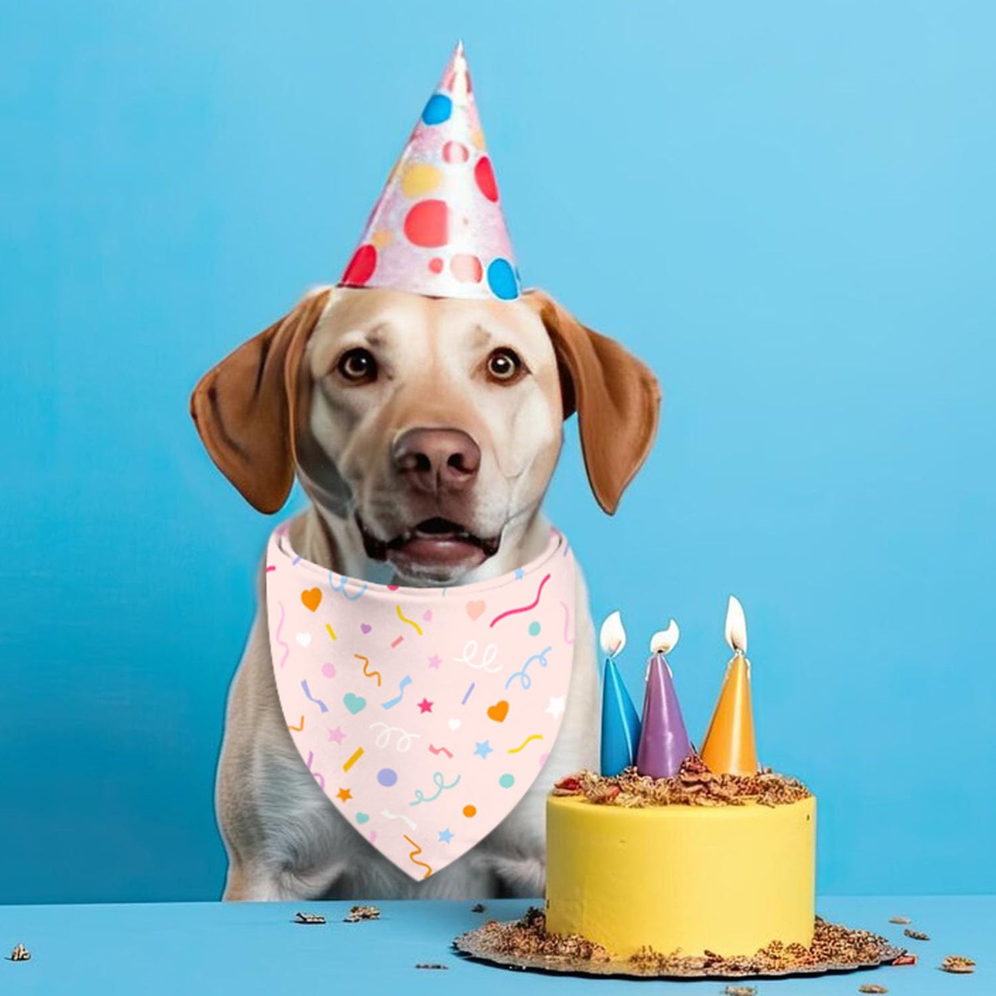 Christmas Dog Bandana Set – 2 Pack Red & Green Plaid Pet Scarf
