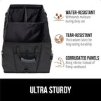 GORILLA GRIP Trunk Organizer for SUV and Cars, Large Capacity Collapsible Car Trunk Storage Organizer, Heavy Duty Car Accessories, Gifts for Mom and Dad, Slip & Water Resistant Multi Compartment