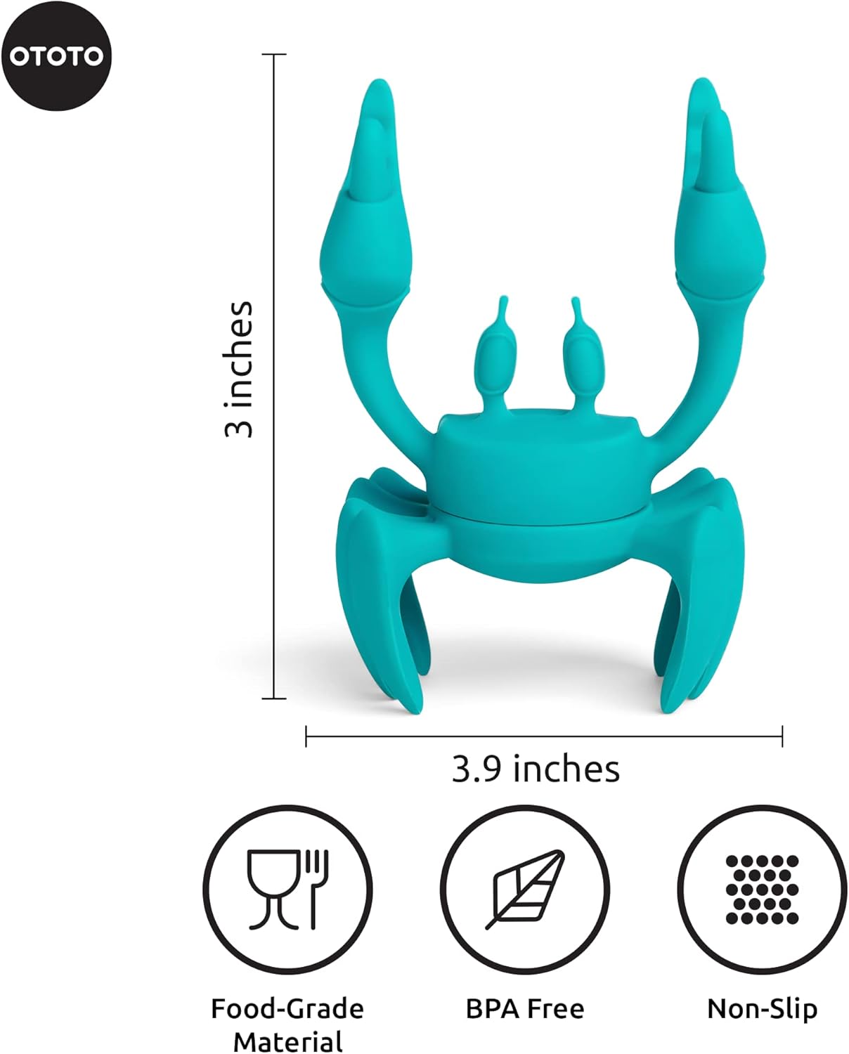 OTOTO Funny Spoon Holder - Spoon Rest for Stove Top - Cooking Gadgets, Gifts, Cute Kitchen Accessories, Funny Gifts, Random Stuff