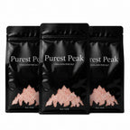 Purest Peak Fine Grain Himalayan Pink Salt – Pure Gourmet Food Grade Chef Salt, Fine Grain Sea Salt, Natural Rock Salt, Kosher, Vegan, and Gluten Free