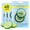 SpaLife Cooling Eye Pads | Spa Gifts & Korean Dark Circles & Puffy Eyes Treatment | Nourishing Eye Pads | Eye Mask for Puffy Eyes Daily Depuffing Eye Patches | 4 Packs of 12