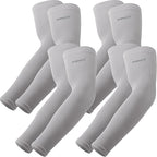 YQXCC Arm Sleeves, Cooling UV Sun Protection Sports Compression Sleeves for Men Women, Golf Basketball Arm Sleeves
