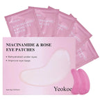 Yeokoe Under Eye Patches for Dark Circles,Eye Mask for Puffy Eyes With Collagen,Retinol,Vitmin C,Hyaluronic Acid and Niacinamide Face Masks Skincare Spa Gifts for Woman 20Pairs