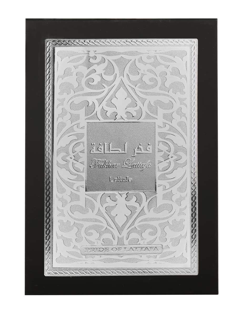 Lattafa Fakhar - Fresh, Fruity, Bergamot, Amber Wood - Eau de Parfum Long-Lasting Fragrance for Men, 3.40 Ounce / 100 ml