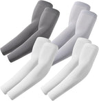 Arm Sleeves, Cooling UV Sun Protection Sports Compression for Men/Women